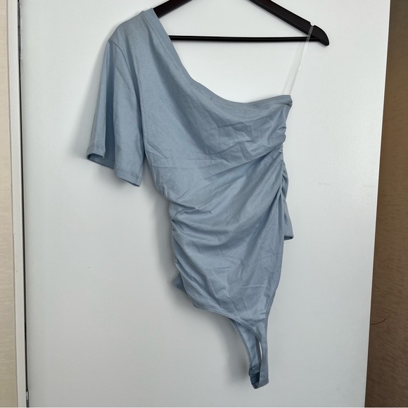 NWT Jonathan Simkhai Standard Harper Bodysuit in Cove XS - Picture 10 of 16